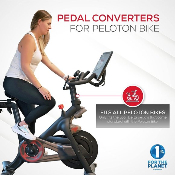 Peloton Bike & Bike Compatible, Pedal Converter for Regular Shoes - NEW - Picture 5 of 6